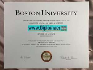 Boston University Fake Degree