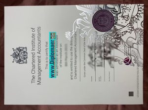 CIMA Fake Certificate