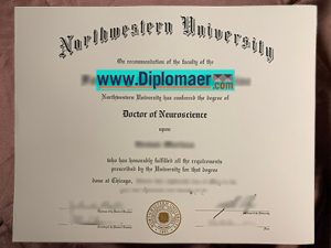 Northwestern University Fake Diploma