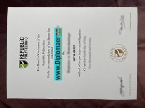 Republic Polytechnic fake degree
