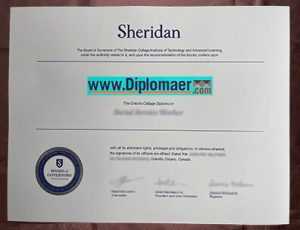 Sheridan College Fake Degree