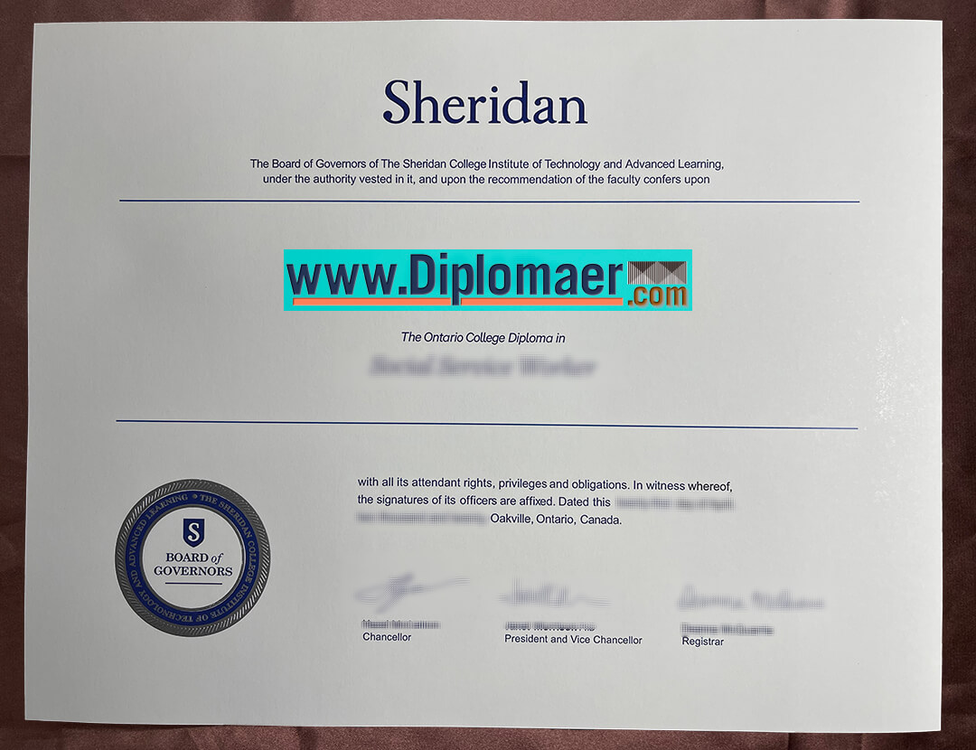 how is the Sheridan College ranking? Sheridan Fake Diploma - how is the Sheridan College ranking?