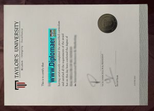 Taylor's University Fake Degree