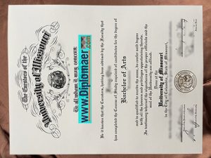 The University of Missouri Fake Diploma
