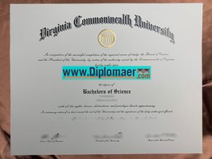 Virginia Commonwealth University Fake Diploma