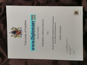 University of Cumbria Fake Diploma