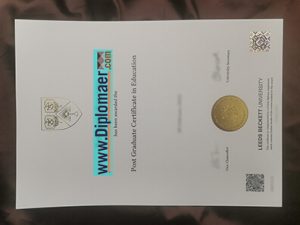 Leeds Beckett University Fake Diploma