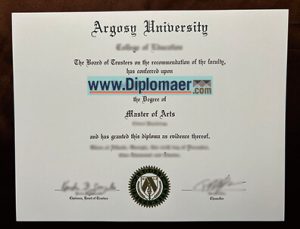 Argosy University Fake Diploma