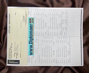 Centennial College Fake Transcript