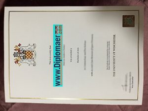 The University of Winchester Fake Diploma