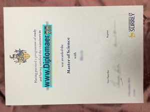 The University of Surrey Fake Diploma