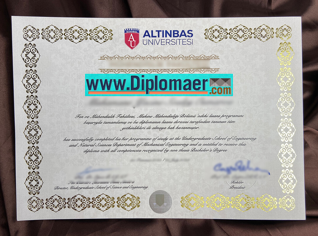 How to order a fake Altinbas Universitesi diploma online? Altinbas Universitesi fake diploma - How to order a fake Altinbas Universitesi diploma online?