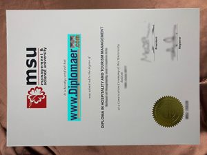 Management and Science University Fake Diploma