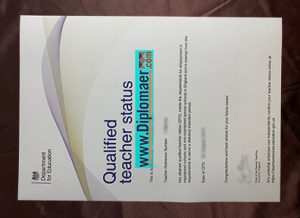 Qualified teacher status fake certificate