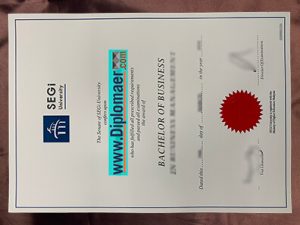 SEGI University Fake Diploma