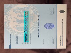 Universität zu Köln Fake Diploma