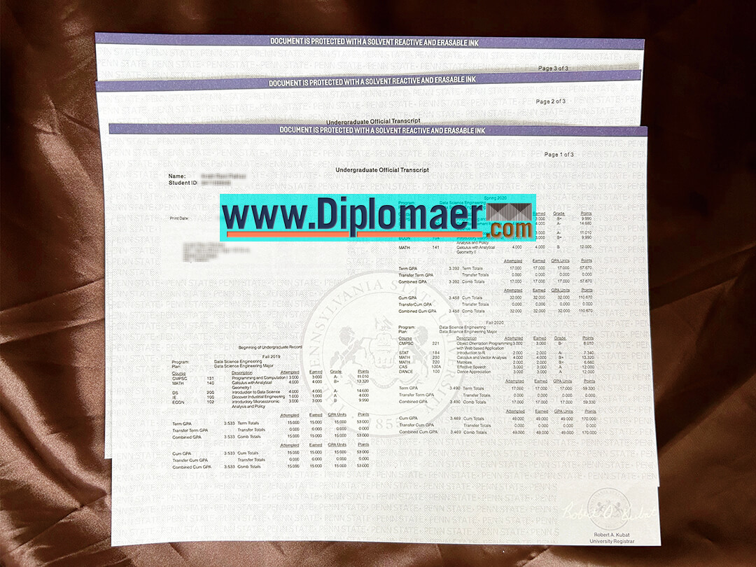 How to buy the official transcript of The Pennsylvania State University. The Pennsylvania State University Fake Diploma - How to buy the official transcript of The Pennsylvania State University.