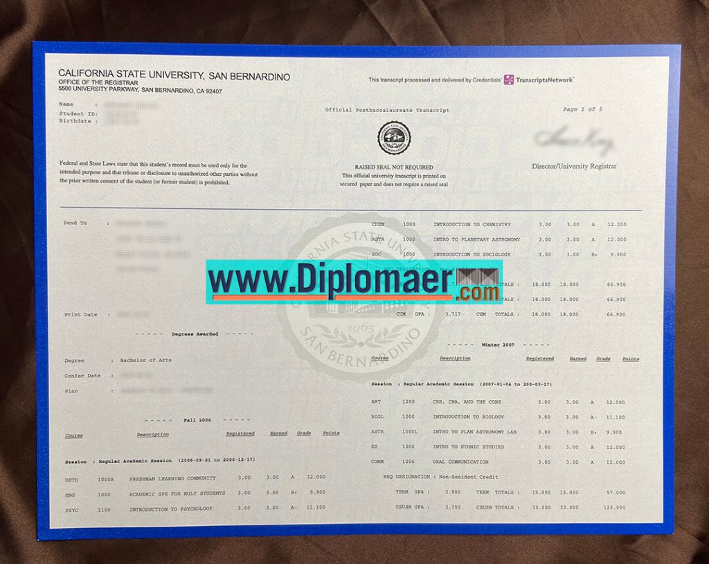 How to Buy California State University, San Bernardino Fake Diploma Online? CSU San Bernardino fake transcript 1024x815 - How to Buy California State University, San Bernardino Fake Diploma Online?